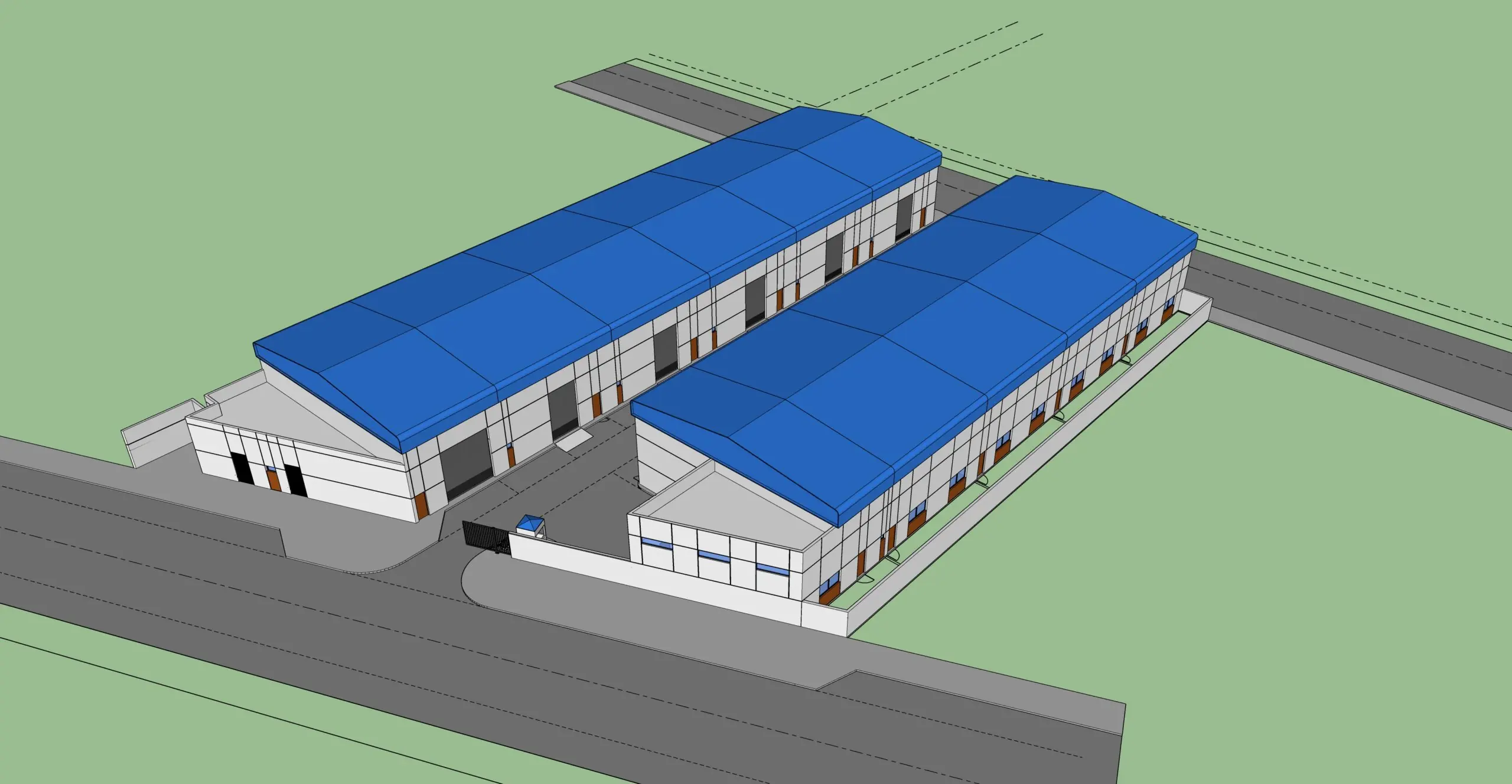 PEB steel warehouse construction handbook - Primavera P6 .xer 11-month cost-loaded schedule with S-curve manpower