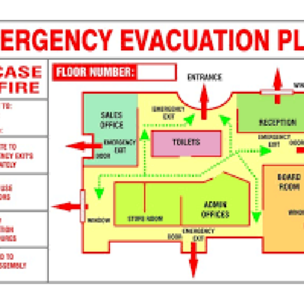 FIRE AND EMERGENCY EVACUATION PROCEDURE PROFESSIONAL TEMPLATE