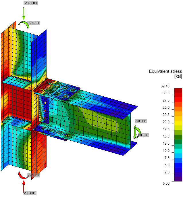 What is the design criteria of Flange Plate Joint? Explain in details step by step procedure of a design of Flange Plate Joint with required formula and an example of calculation.