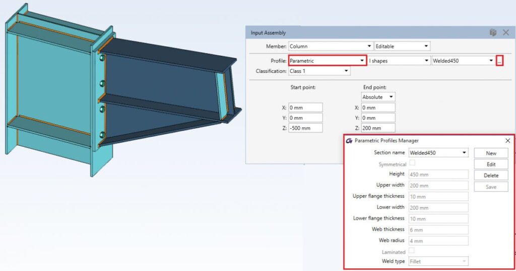 What is the design criteria of Partial Penetration Flange Plate Connection? Explain in details step by step procedure of a design of Partial Penetration Flange Plate Connection with required formula and an example of calculation.