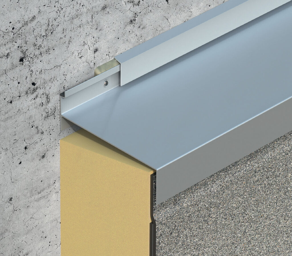 Method statement for the installation of aluminum flashing in