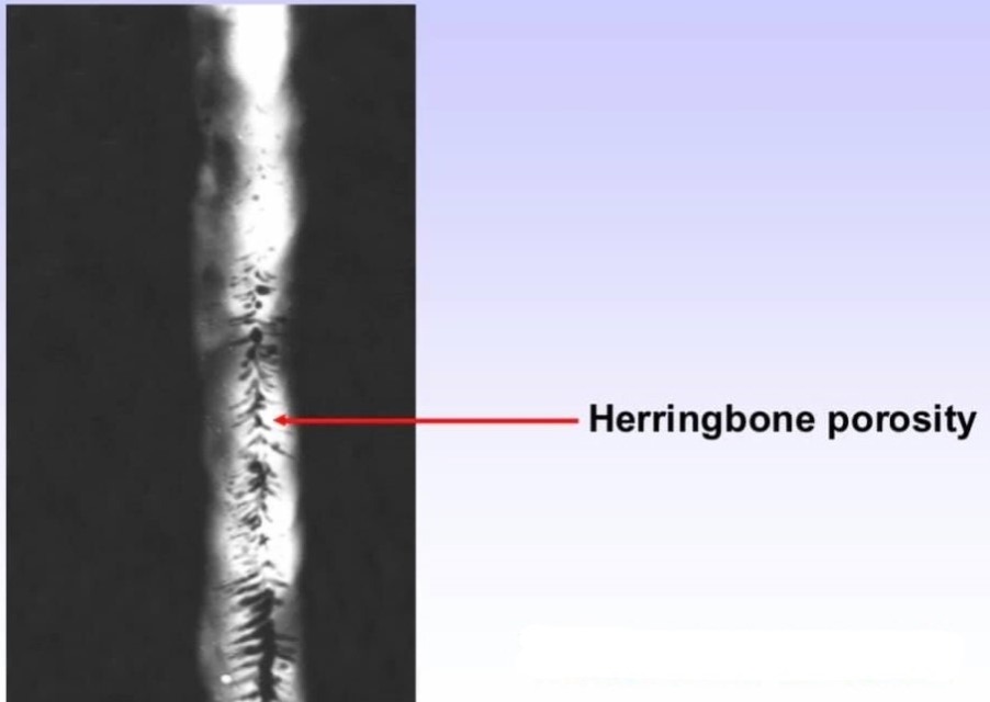 What Is Herringbone Porosity Weld Defect How To Determine The Engineers Blog