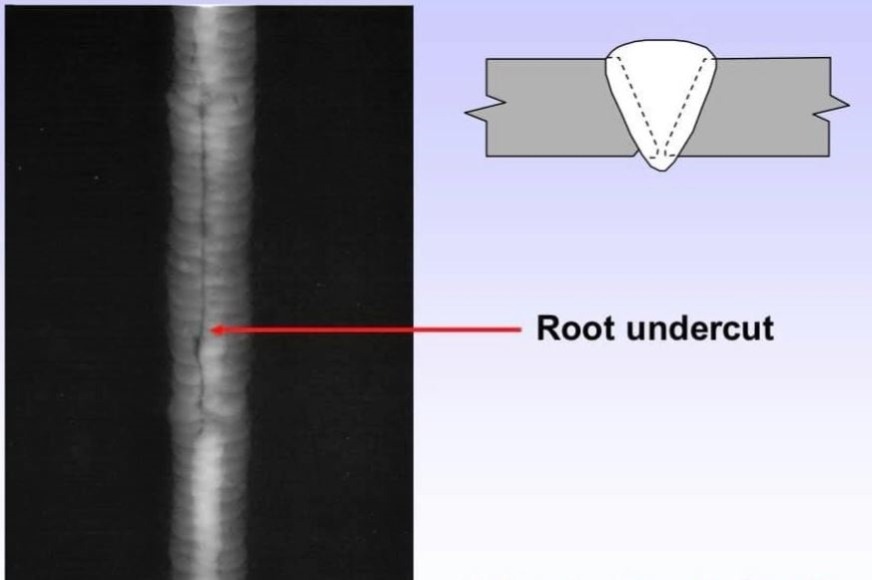 Preventing weld undercut